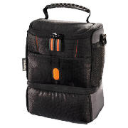 Unbranded Sorento 100 Duo Bag Black / Orange