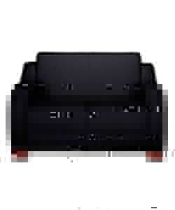 Sorrento Regular Black Sofa