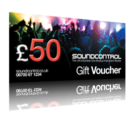 Unbranded Sound Control Gift Voucher andpound;50