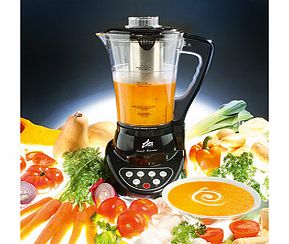 No more hours spent chopping, stirring and blending, this automatic soup maker is the easiest way ever to make delicious home-made soups. Simply add your chosen ingredients, press the button and in around 20 minutes youll have piping hot soup ready 