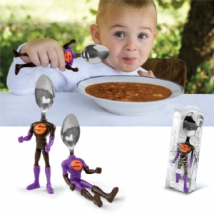Unbranded Souper Spoon - Superhero Kids Spoon