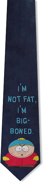 Southpark Eric T Cartman tie with "I