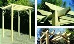 The Southam 6ft x 6ft and 9ft x 9ft Pergola.