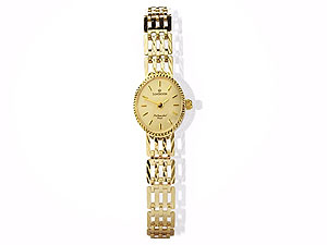 Unbranded Sovereign-SW18201-9ct-Gold-Gate-Bracelet-Watch-236979