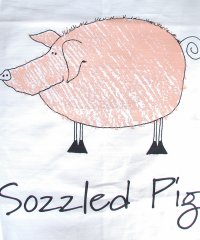 sozzled pig apron