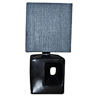 Unbranded SP899BKSP - Black Ceramic Table Lamp