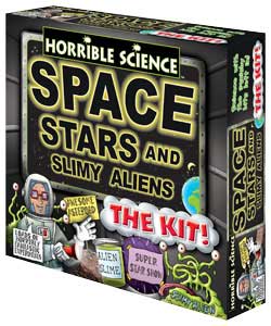 Make an awesome asteroid, create a potty planetarium and mould a slimy Snotty.Learn how