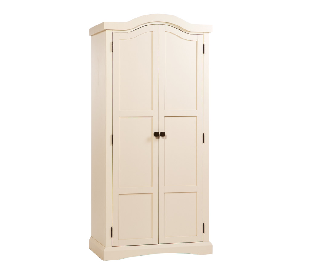 Unbranded Space2 Quebec cream 2 door wardrobe