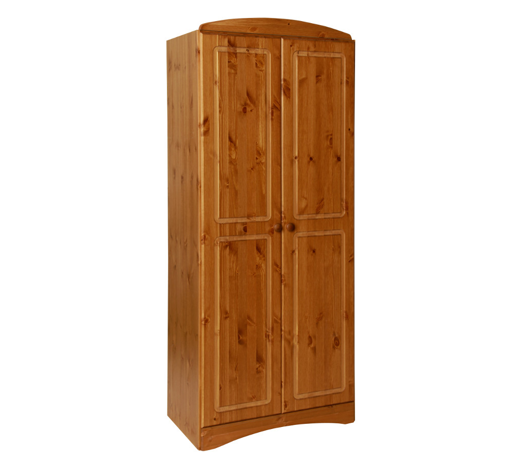 Unbranded Space2 Scandi pine 2 door wardrobe