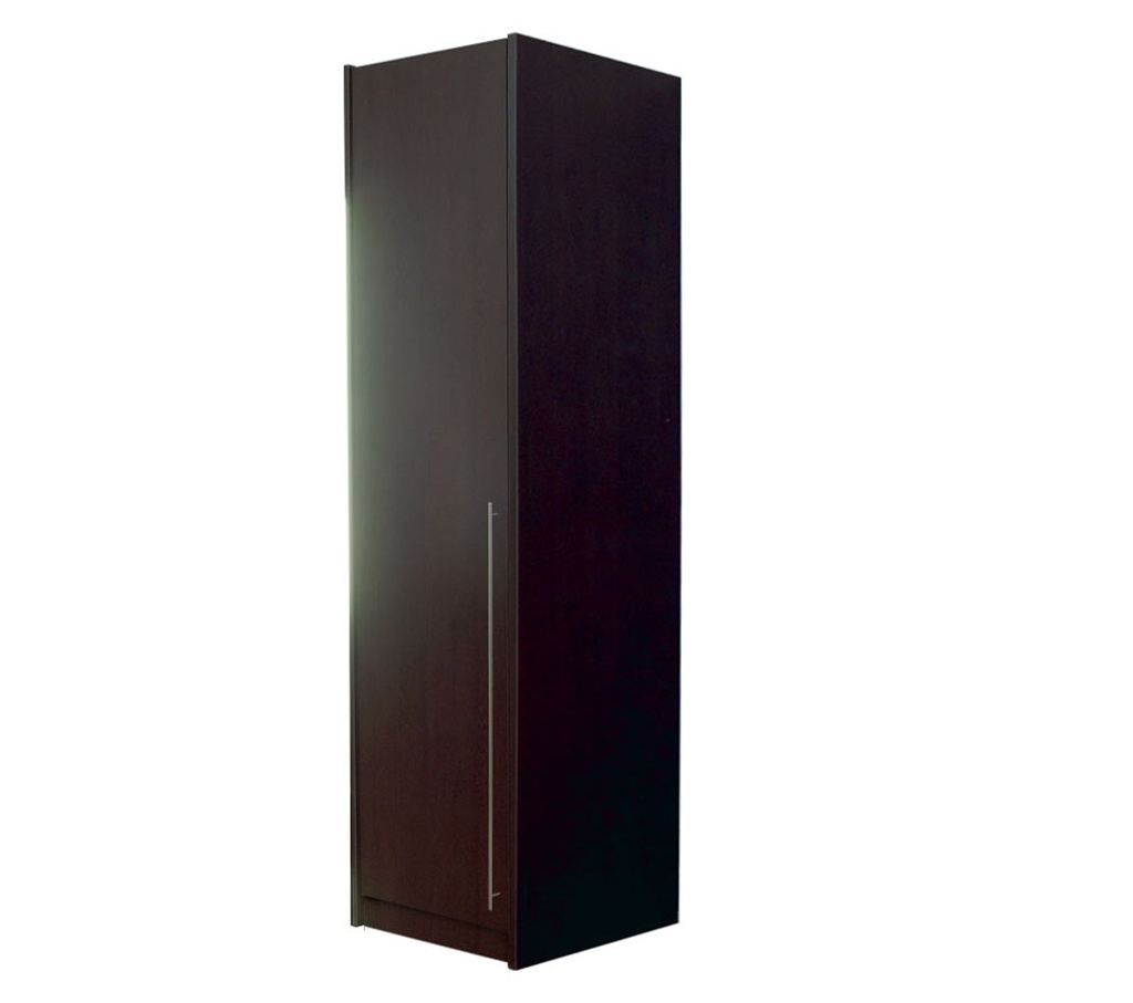 Unbranded space2fit Wenge Single Wardrobe with internal
