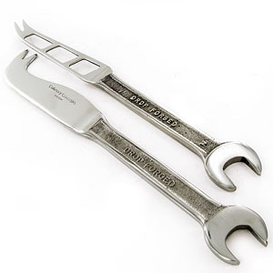 Unbranded Spanner Traditional and Soft Cheese Knife Set