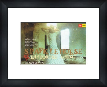 Unbranded SPARKLEHORSE Distorted Ghost - Custom Framed Original Ad