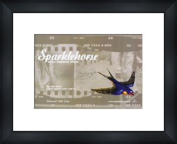 Unbranded SPARKLEHORSE Good morning Spider - Custom Framed Original Ad
