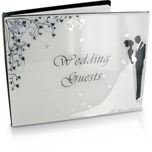 Unbranded Sparkly Wedding Guest Book