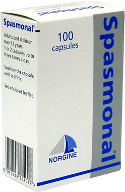Spasmonal capsules 60mg 100x Medicine