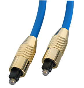 SPDIF Cable - TosLink  Premium Gold  0.5m