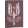 Unbranded Special Air Service (SAS) Cloth Beret Badge
