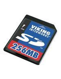 The Viking Memory Card can hold 256MB of audio, vi