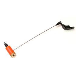 A specialist Swing Arm bite indicator with adjustable line tension clip that can take mini Starlight