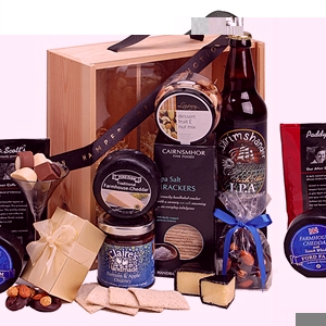 Unbranded Spicers of Hythe Beer and Cheese Gifts Set