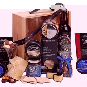 Unbranded Spicers of Hythe Beer and Cheese Gifts Set