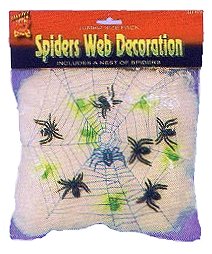 Spider Web - Deluxe with 6 spiders