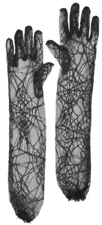 Unbranded Spider Web Gloves - Elbow Length