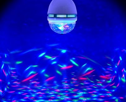 Unbranded Spinning LED Party Bulb 5517