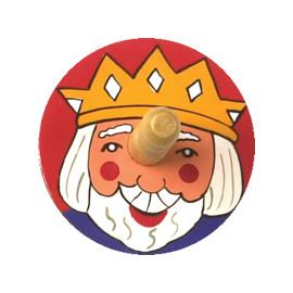 Unbranded Spinning Top - King