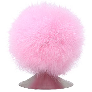 A fun contemporary lamp comprising of a curved met