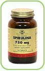SPIRULINA 750MG TABLETS X 100