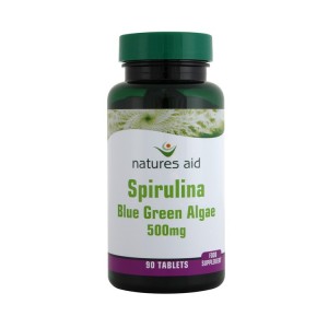 Unbranded Spirulina Blue/Green Algae 500mg. 90 Tablets