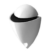 Unbranded Splash Single Bracket White