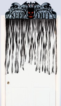 Unbranded Spooky Hollow Door 2m Curtain