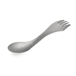 Spork Metallic Silver Refill Pack of 25A spoon  a fork and a knife in 1 handy utensil. Perfect for u
