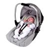 Unbranded Sport(R) Infant Car Seat: 3.8kg - Brown/Turquoise