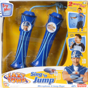 Unbranded Sportacus Sing n Jump Microphone and Jump Rope NEW