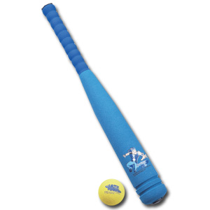 Unbranded Sporticus Foam Ball with Bat