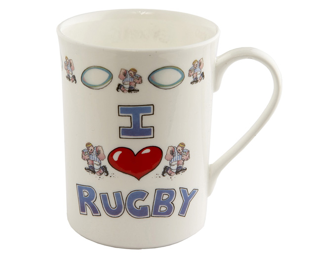 Unbranded Sports Mug - Rugby