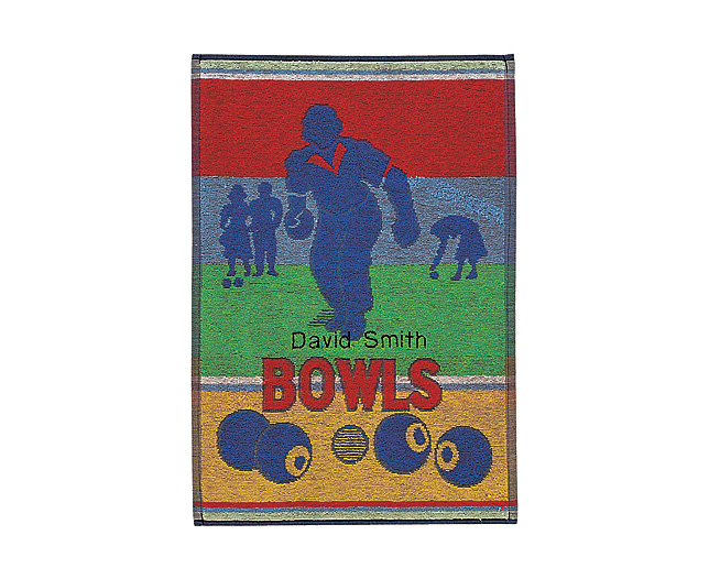 Unbranded Sports Towel - Bowls - Personalised
