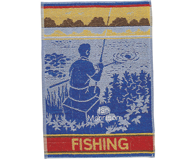 Unbranded Sports Towel - Fishing - Personalised