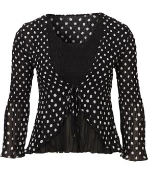 Unbranded Spot Pleat Blouse