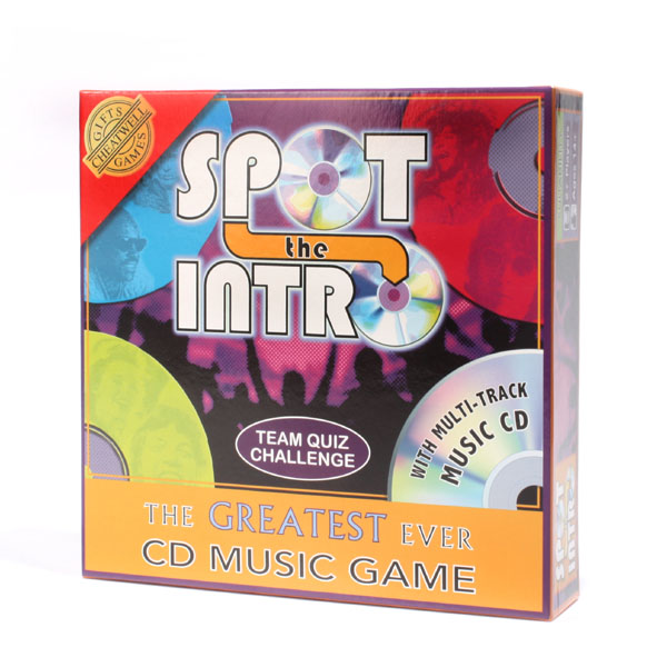 Unbranded Spot The Intro CD Game