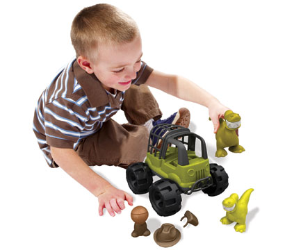 Unbranded Sprig - Dino Adventure Truck Playset