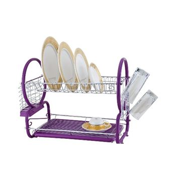 Unbranded SQ Pro Dish Drainer in Blackcurrant - Return