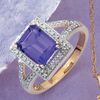 Unbranded Square Amethyst Ring