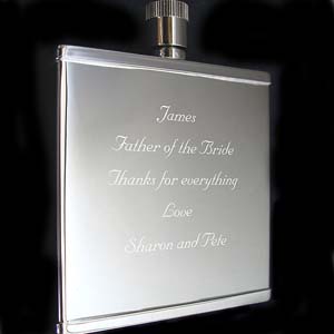 Super thin hip flask. 1 cm thin superb for slipping into your pocket on a cold day with your favouri