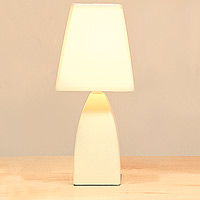 Square Touch Lamp Cream