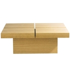 Unbranded Squat Square Low Coffee Table