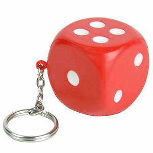 Unbranded Squeezy Dice Key Ring (min 500 @ andpound;1.50 each)